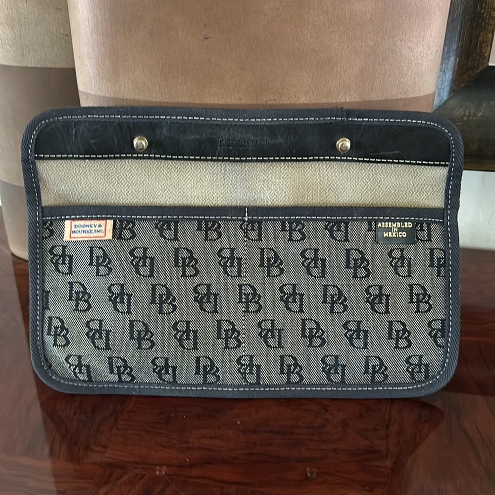 DOONEY & BOURKE Replacement Multi Monogram Pocket Bag Insert, Used